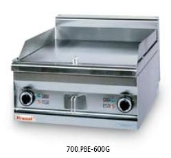 Płyta bezpośredniego smażenia gładka Kromet 700.PBE-600G