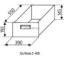 Szuflada Kromet 700.Z-400