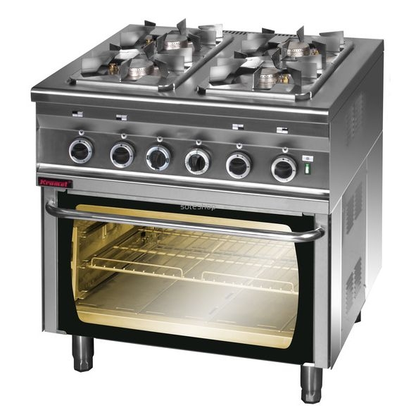 Kuchnia gazowa z piekarnikiem elektrycznym 000.KG-4/PE2