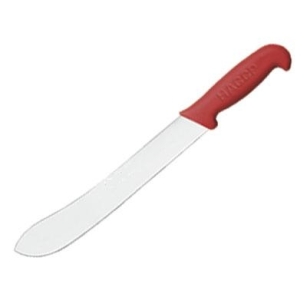 NÓŻ HACCP CZERWONY rzeźniczy 25 cm