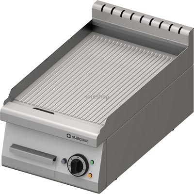 Płyta grillowa nastawna ryflowana 400 