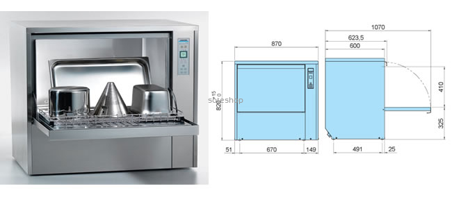 Zmywarka podblatowa  GS630